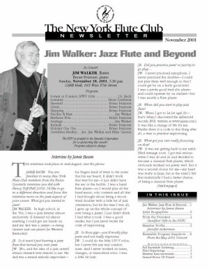 November 2001