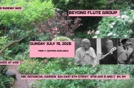 3rd Sunday Jazz - 6BC Botanical Garden -Beyond Flute Group
