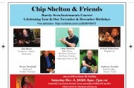 Chip Shelton and Friends Rarely-Seen Instruments Concert