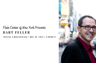 Bart Feller Recital and Masterclass Premiere