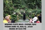 Beyond Flute solo -Jazz at Merchant's House Museum Garden 
